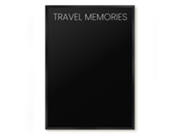 Magnetic Board Travel Memories For The Living Room Espelharte (50x70 Cm)
