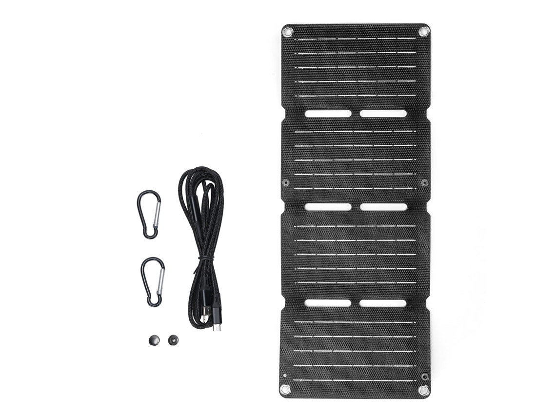 Painel Solar De 10w De Silício Monocristalino Plegável Com Porta Usb Impermeável Para Telefones, Câmeras E Tablets