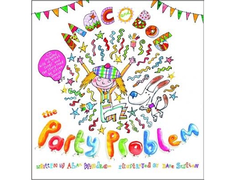 Livro mac and bob - the party problem de alan windram (inglês)
