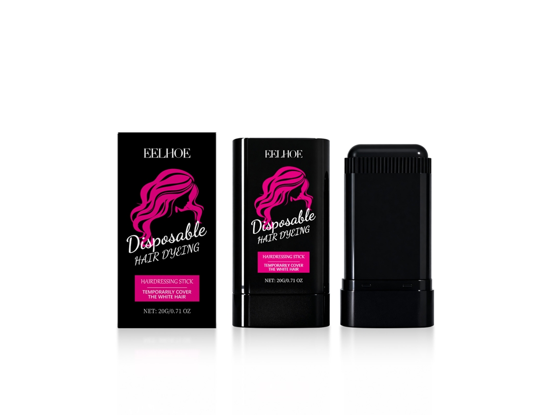 Pincel Tinta Cabelo Preto Portátil Worten