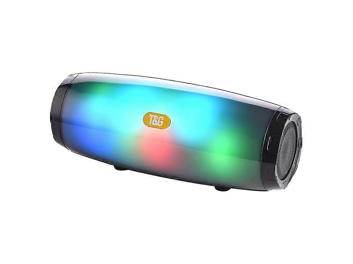 Alto Falante Estéreo Portátil Bluetooth V5.0 Com Graves Profundos Sem Fio E Luz Led Colorida. Olysi Shop