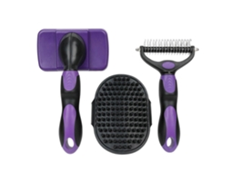 3 Unidades Escova Banho Pet Remove Pelos