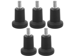 Rodas Antiderrapantes De 5 Peças, Feitas Nylon E Ferro, Para Cadeiras