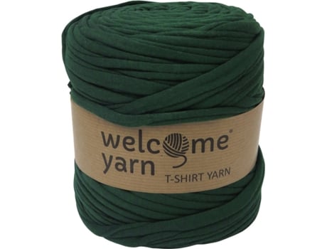 Trapilho WELCOME YARN Welcome Yarn (Verde Escuro - Algodão - 14x15x14 cm)