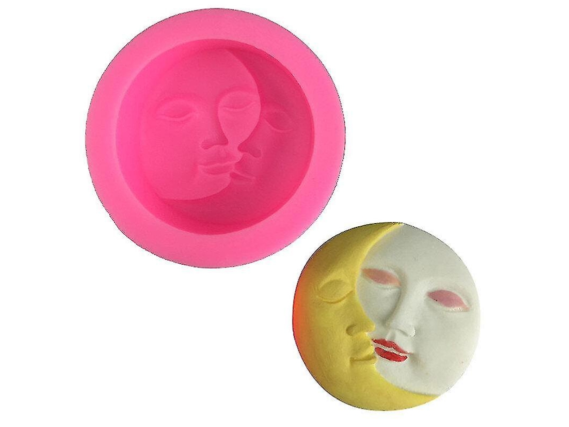 Bolo Shapes Gesso Aromático Formato Lua 2 Peças Aquaforge