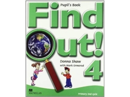 Livro Find Out 4 Students Book de D Shaw (Inglês)
