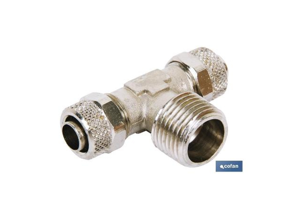 T conica macho t15/12,5 - r1/2