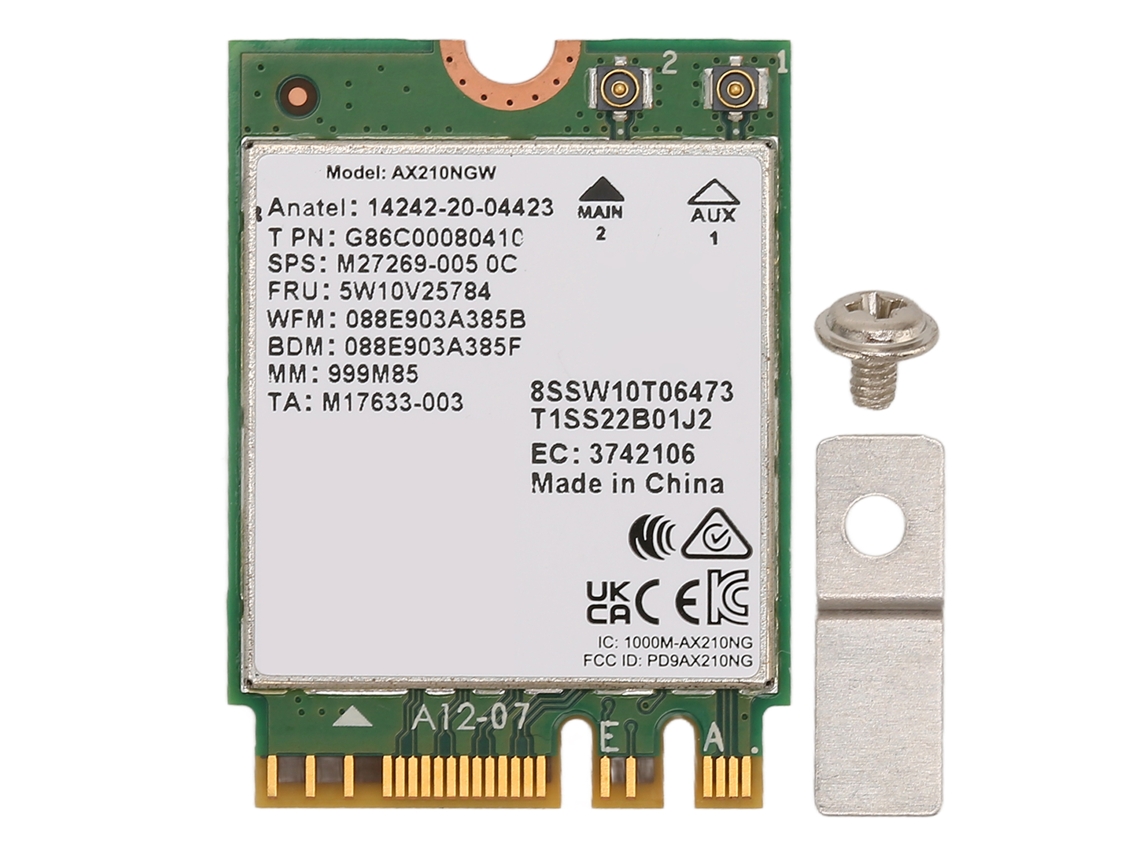 Placa de Rede LAXISCREED Ax210 Wifi6e
