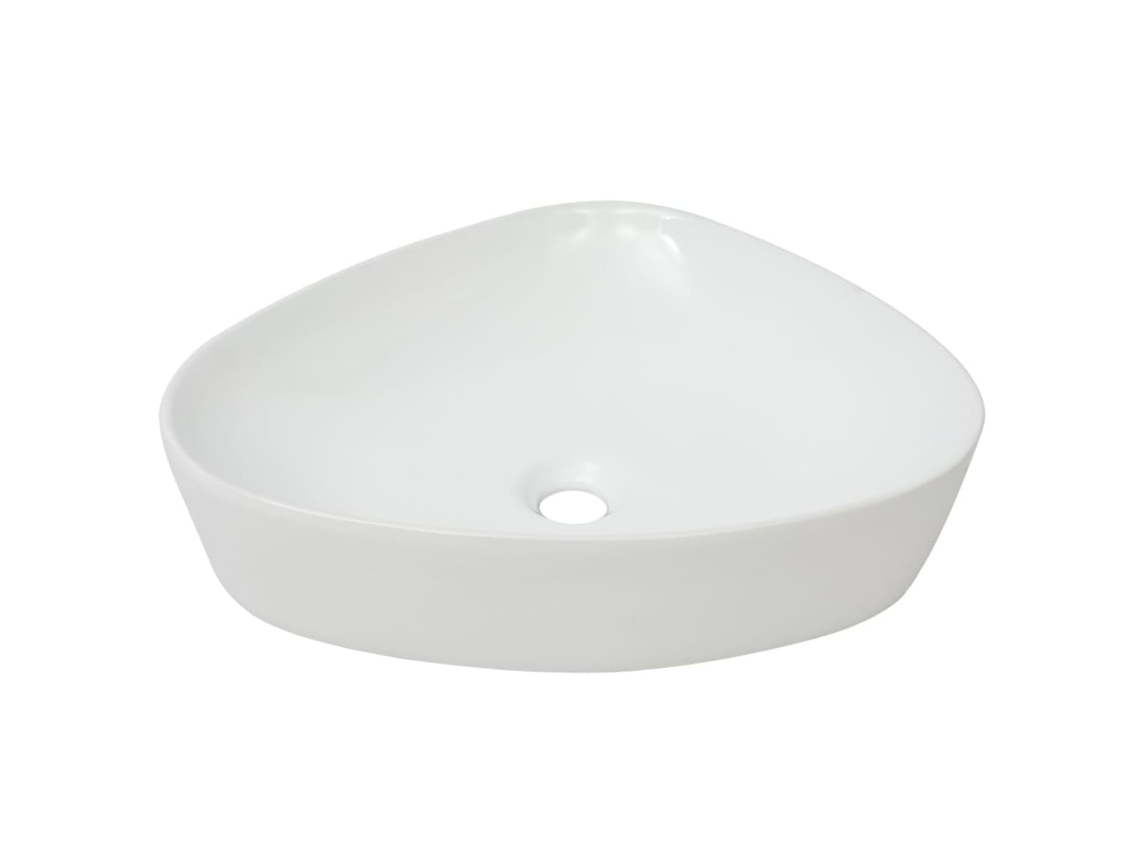 Basin, Basins Vidaxl Branco Cerâmica (n/a)