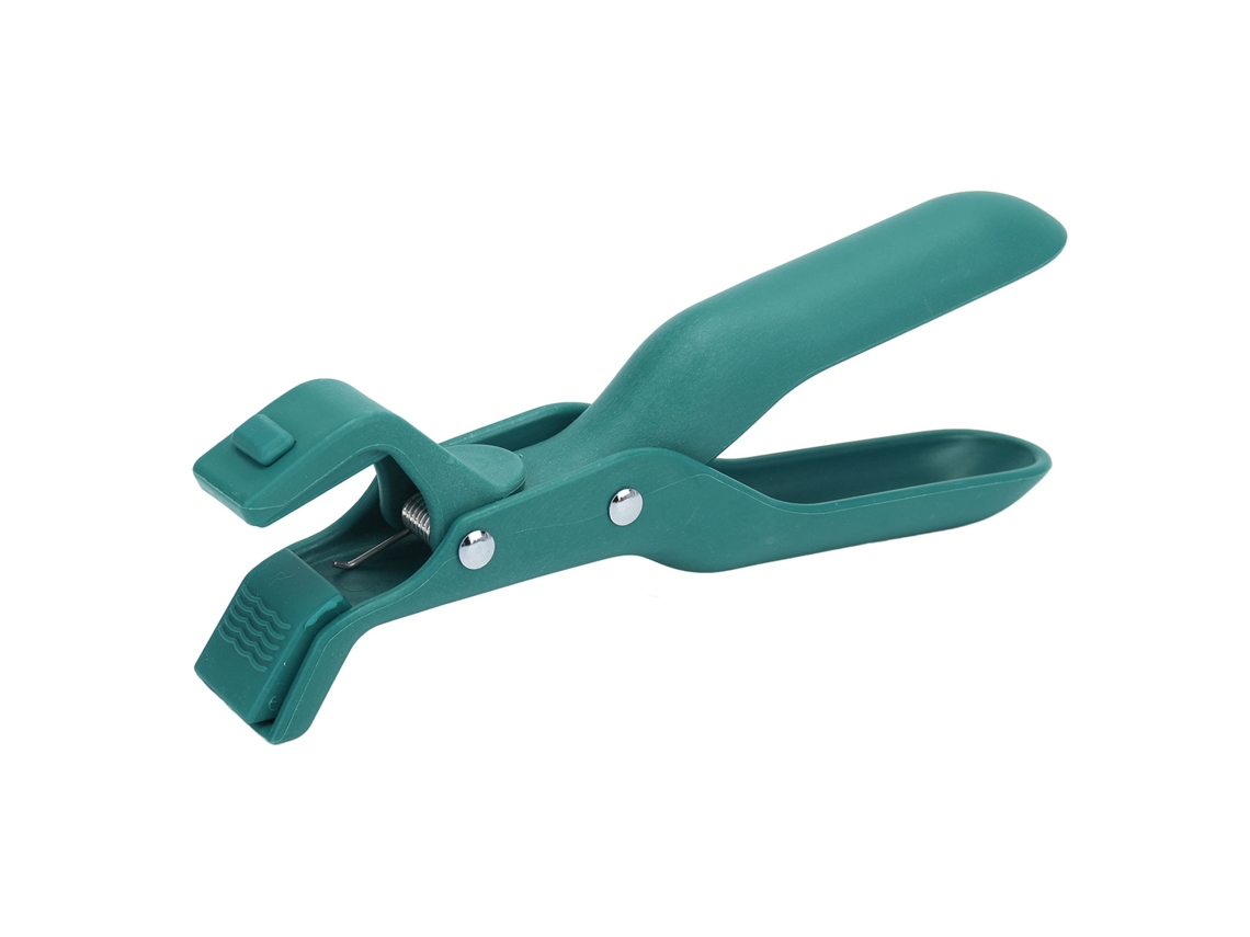 Garra Prensa Plato Antiaderente Antiqueme Verde Portátil