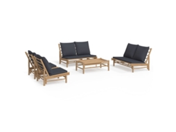Garden Lounge Set, Garden Lounge Sets Vidaxl Marrom Bambu (n/a)
