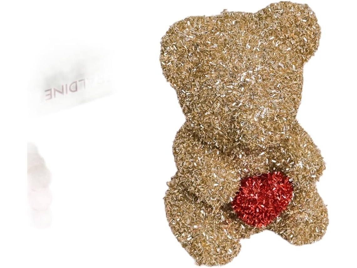 Urso De Pelúcia Iluminado E Brilhante - Uso Prático E Funcional