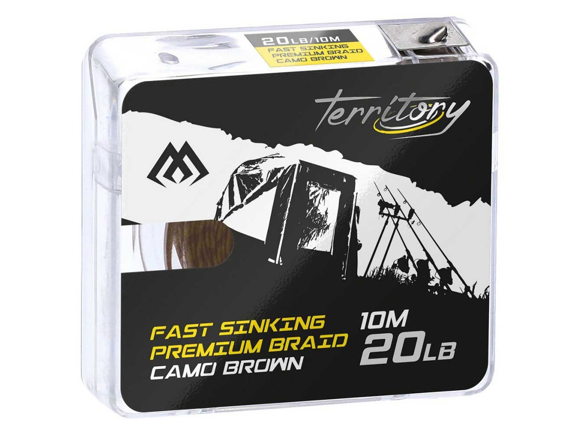 Linha Trançada Fast Sinking Premium 10 M Verde 20 Lbsmikado