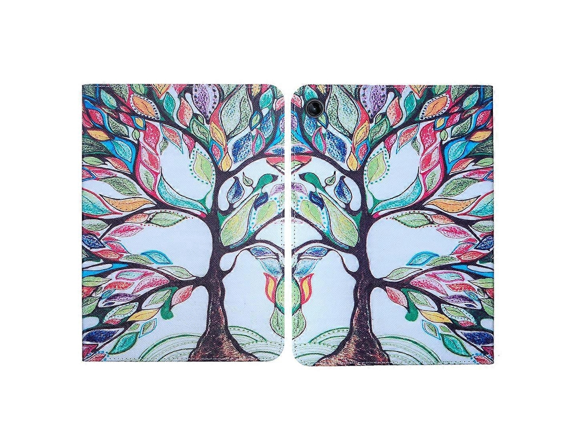 Capa De Couro Com Desenho Colorido Para Tablet Lenovo Tab M10 Plus 10.3
