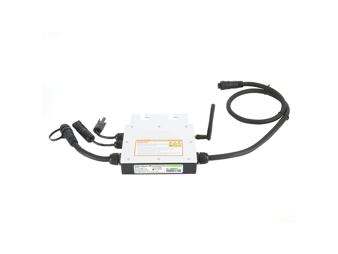 Inversor Solar Micro Grid Tie Mppt 200w, 18-50vdc Para 120vac, Ip65 À Prova D'água