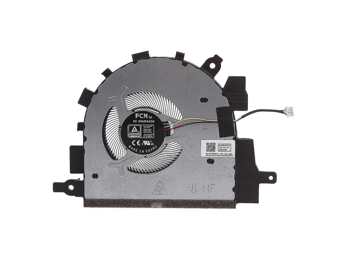 Dissipador De Calor Para Cpu De Laptop Lenovo Ideapad 3 15itl6 82h8 5v 0,5a 4 Pinos Slowmoose