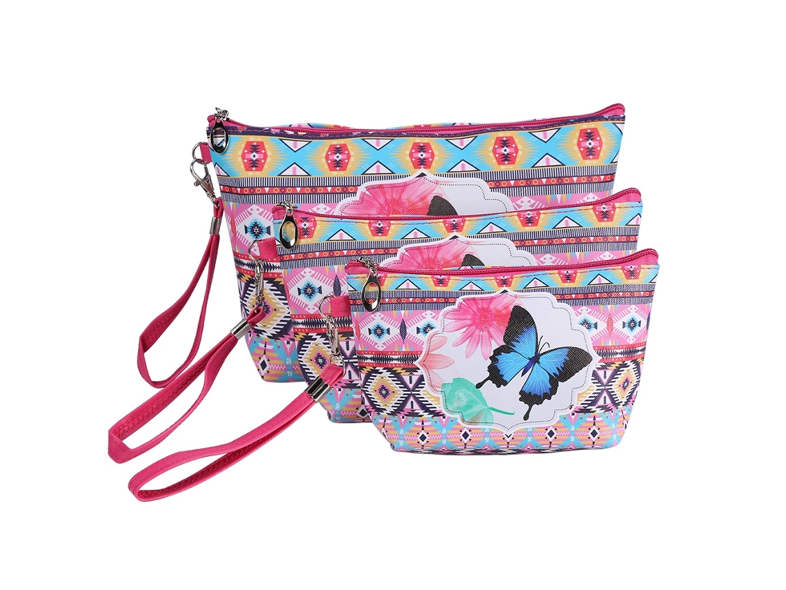 Bolsas Portáteis De Armazenamento De Cosméticos Com Grande Capacidade Para Mulheres