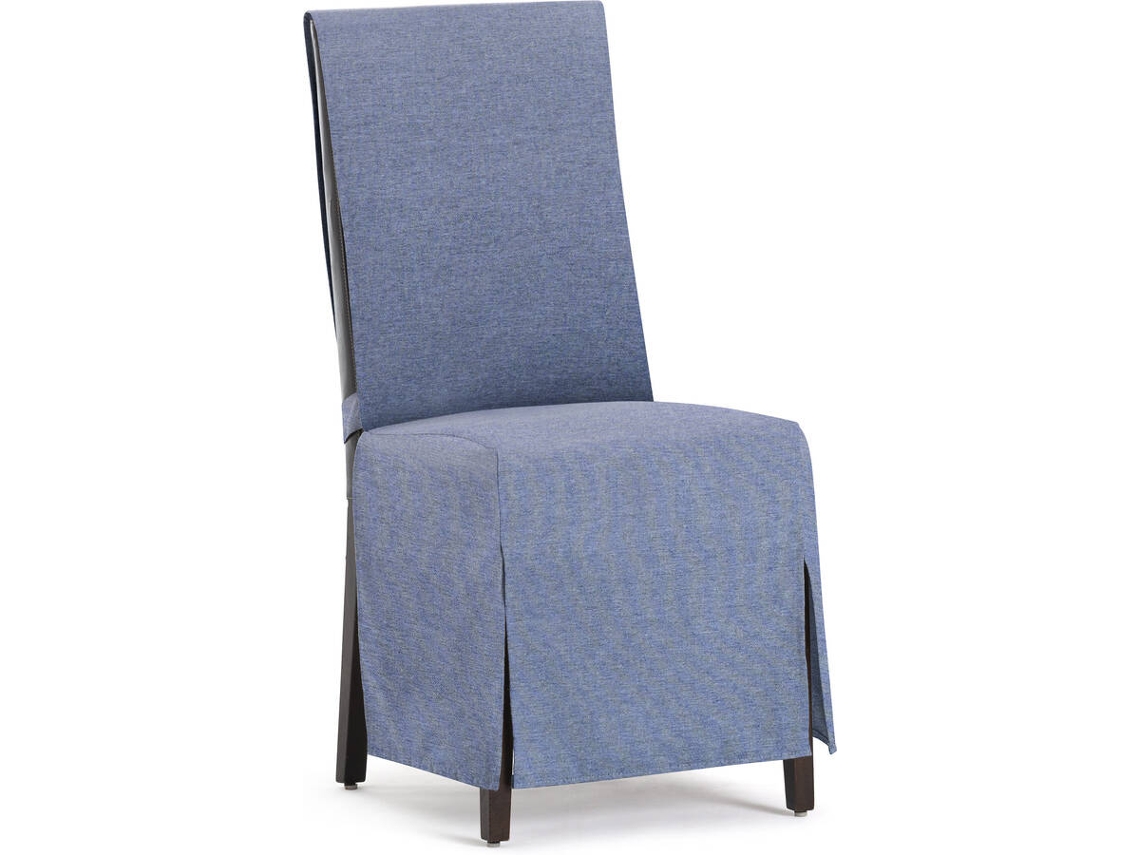 Capa de Cadeira EYSA Premium Valeria Pack de 2 Capas Universal (45 x 40 x 135 cm - Poliéster e Algodão - Azul)