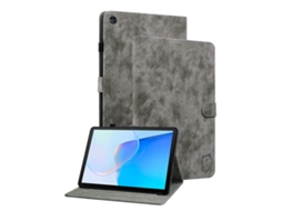 Capa‑flip De Couro Padrão Tigre Halinuia Para Tablet Huawei Matepad Se