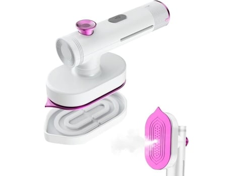 Mini Ferro a Vapor Ferro Portátil Dobrável de 90 Graus Aquecimento Rápido e Design Anti-Queimadura Base Z343 SANAG