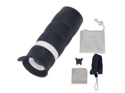 Monocular Infantil Para Crianças Alta Magnificação Lente Hd Proteção Ocular Brinquedo Preto