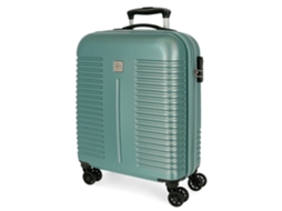 Mala de Cabine Expansível ROLL ROAD India Verde (40x55x20+5cm - 37L)