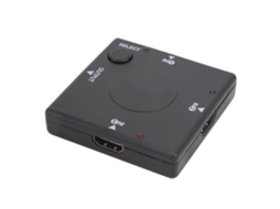Adaptador Divisor De Interface Multimídia Hd 3 Em 1 Com Conversor Vídeo Para Laptop