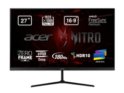 Monitor Gaming Acer Nitro QG270S3 (27" Full HD - 180Hz - 1ms - HDR10 - FreeSync Premium)