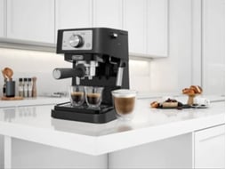 Máquina de Café Manual DELONGHI EC260.BK (15 bar - Café moído e pastilhas)