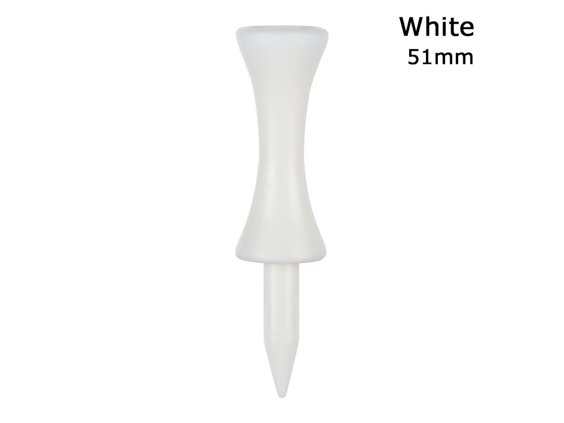 Lurelia Acessório Golfe Suporte Para Bola De Golfe 51 Mm, Branco