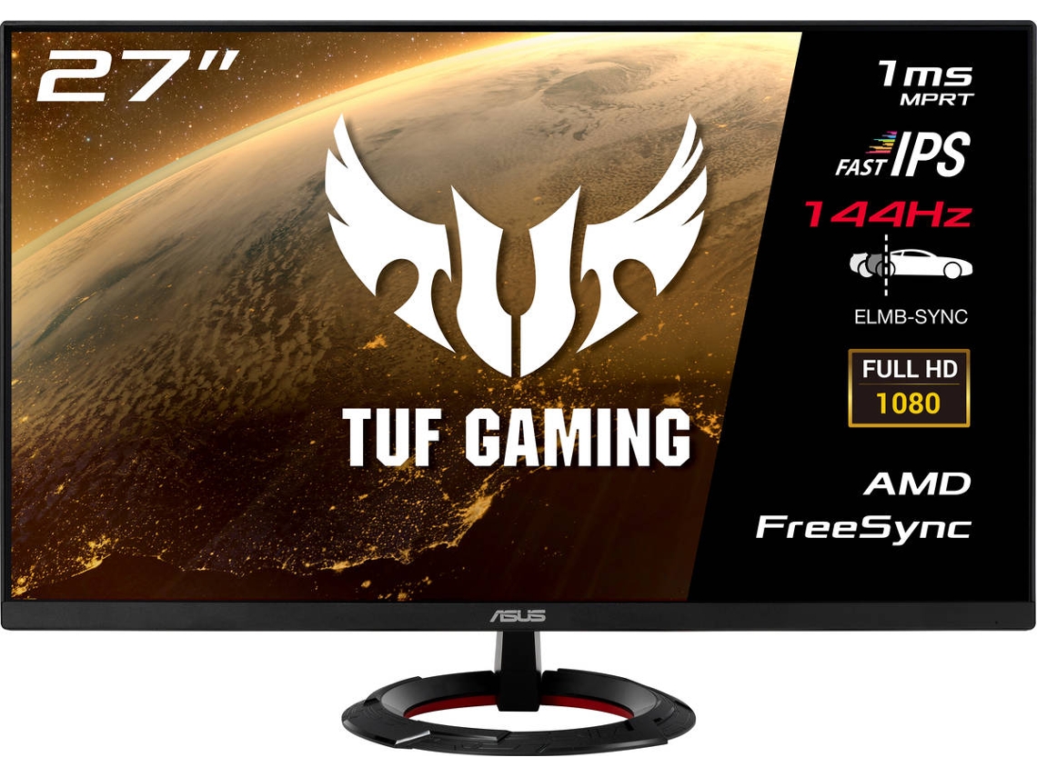 Monitor Gaming ASUS TUF VG279Q1R (27'' - 1 ms - 144 Hz - FreeSync