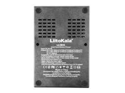 Carregador De Bateria Liitokala Lii-m4s Para 26700, 18650, 26650 E 21700 Aa Com Botão De Toque E Ecrã Lcd Para Teste Da Capacidade Do Carregador De Ba