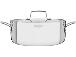 Caçarola TRAMONTINA Grano (Aço Inox - 24 cm)