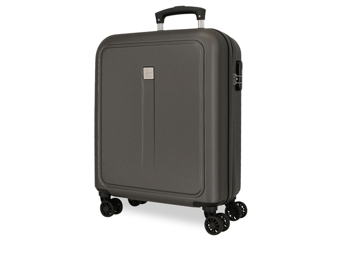 Mala de Cabine Expansível ROLL ROAD Camboya Cinzento (40x55x20+5cm - 37L)
