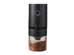 Cafeteira Portátil Com Moinho Usb-c, Núcleo De Infusão Em Aço Inoxidável, Prensa Francesa Compacta Para Viagem (preta)