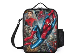 Lancheira do Homem-Aranha para meninas e meninos, Gadgets do Homem-Aranha para crianças, Material escolar, Lancheira térmica Aquaforge