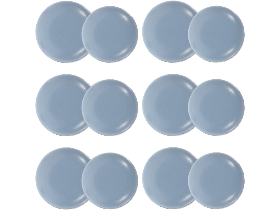 Didiseaon Conjunto De 20-deslizadores Redondos Ptfe Para Móveis E Carpetes