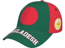 Boné Trucker unissex com bandeira de Bangladesh, proteção solar | S/MARCA