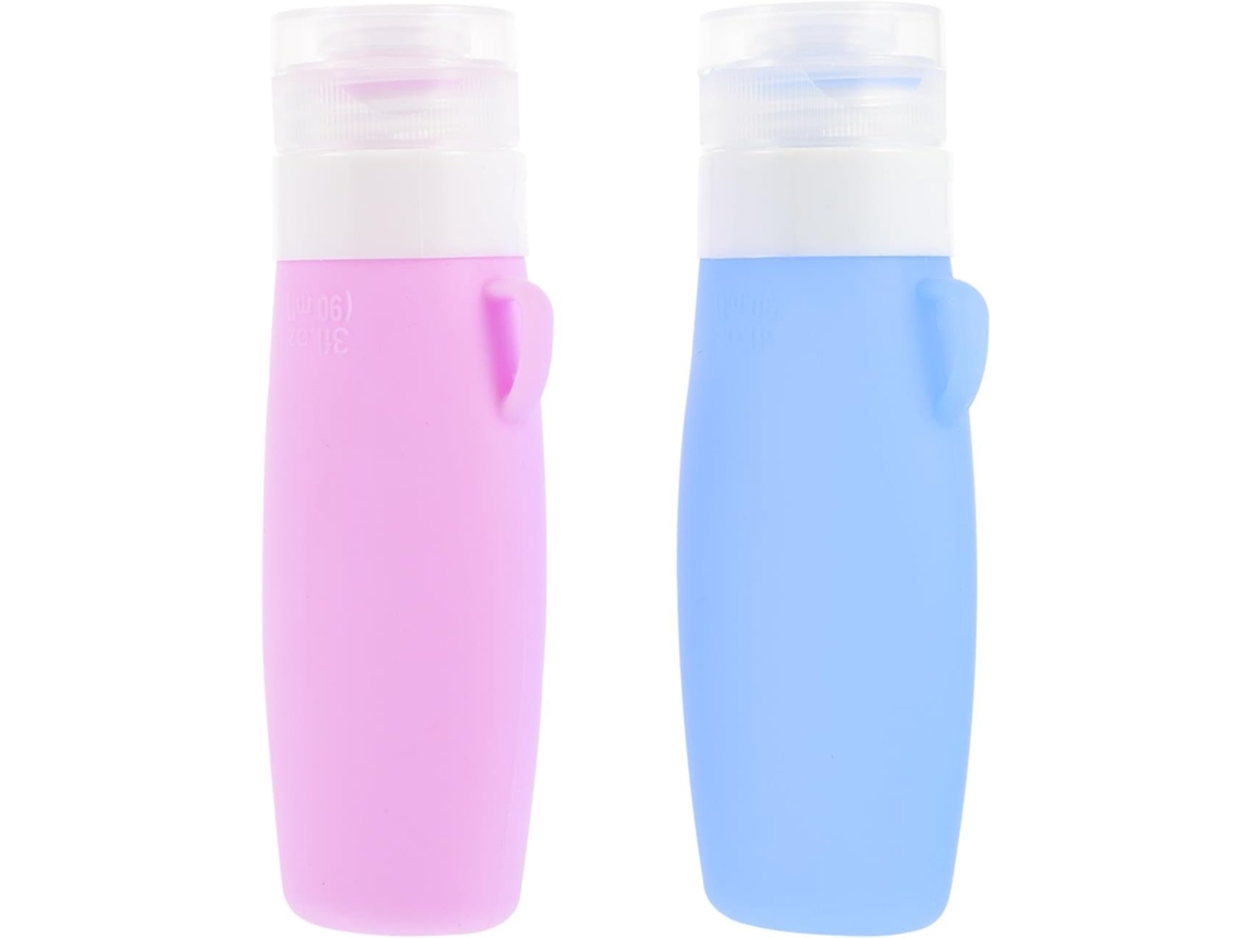 Garrafa De Viagem De Silicone, Garrafas Vazias