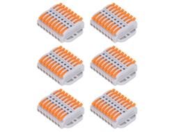 Laxiscreed Conectores Compactos De Fios Para Construção Com Ligação Rápida E Revestimento De Cobre