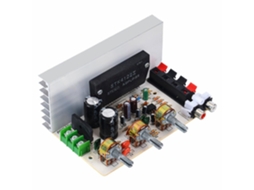 Dx 0408-amplificador De Potência Áudio Estéreo Digital 2 0-canais Ac15-18v 2x 50