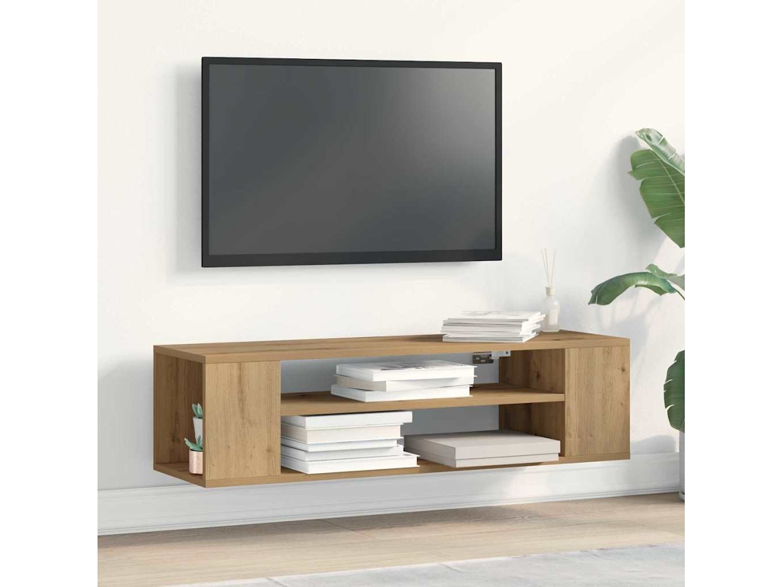 Vidaxl Gabinete Para Tv 100 X 30 X 26,5 Cm Artisian Oak