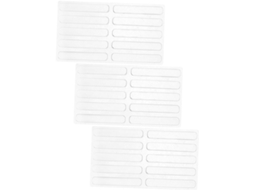 Conjunto De 30-protetores Móveis Transparentes Em Silicone Para Portas E Cozinha Anti Impacto Antiderrapante Armários