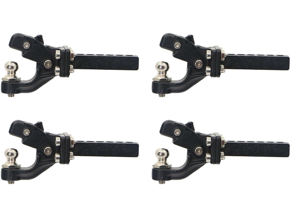 Conjunto de 4 engates de reboque para carros RC SFUSHOS