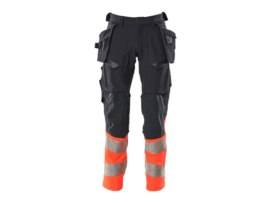 Calças Grandes Com Bolsos Pendurados Accelerate Safe 19131 Preto 46 / 30 MASCOT