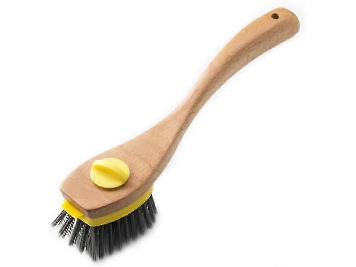 Escova De Louça Bambu Ecológica Para Facilitar A Limpeza Da Cozinha