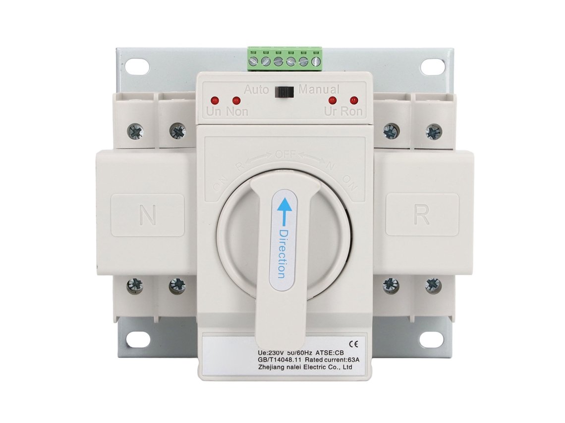 Laxiscreed Interruptor Automático 2p Para Duas Fontes De Energia Com Carcaça Isolada