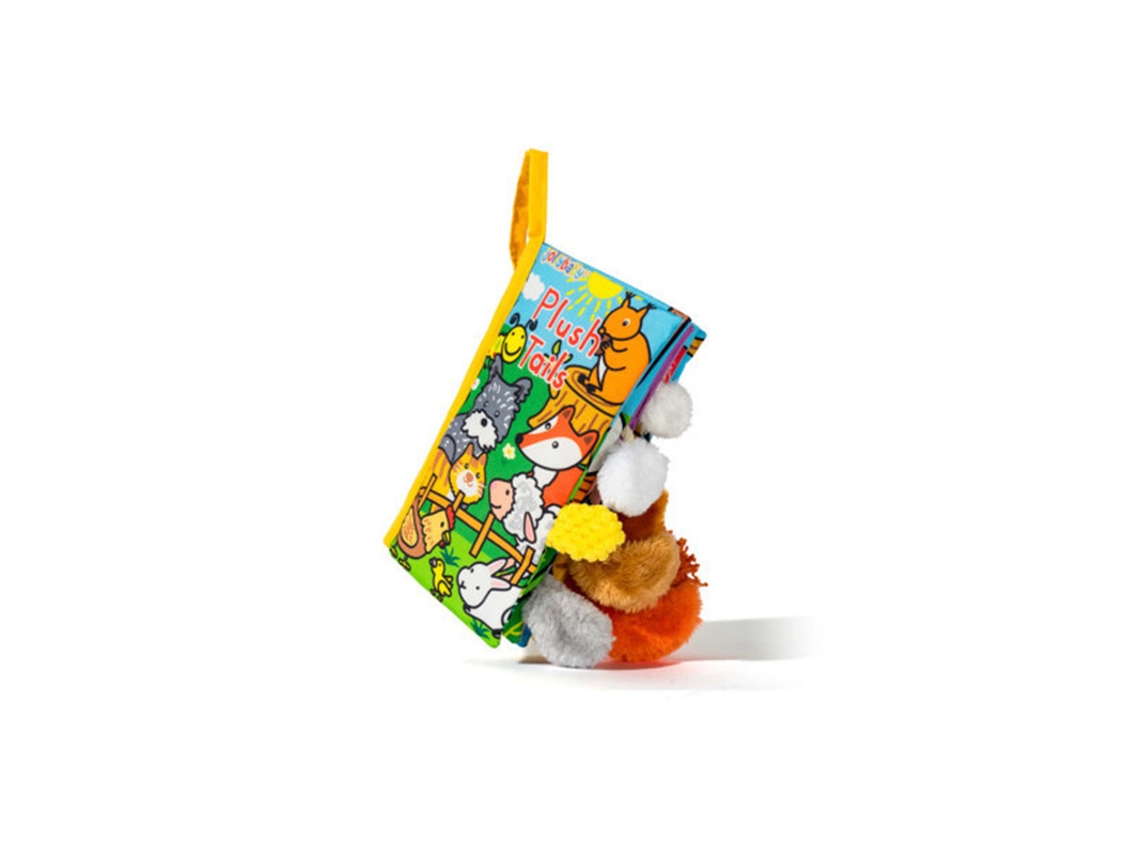 Livro De Pano Com Cauda Brinquedos Para Bebés Brinquedos Tridimensionais Para Educação Infantil LMWT