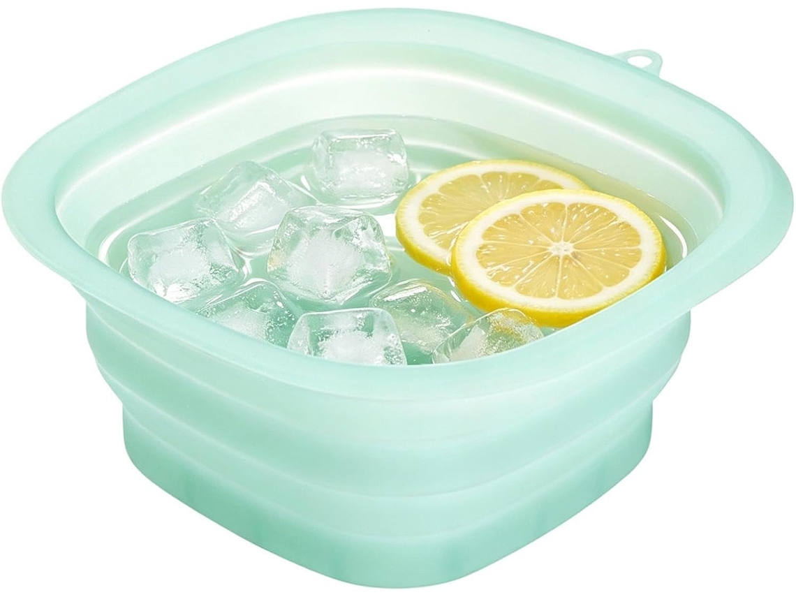 Bacia de Gel para Banho Facial, Portátil e Dobrável Acessorio