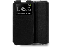 Capa para Samsung Galaxy A41 COOL Flip Cover Preto